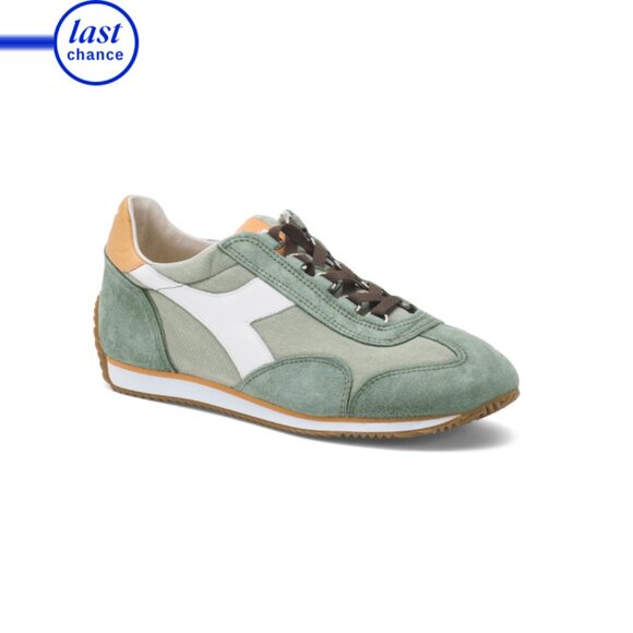 DIADORA Green Tea Unisex Suede And Canvas Equip H Sneakers